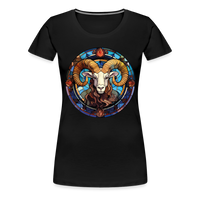 Thumbnail for Women’s Mosaic Aries Premium T-Shirt - black