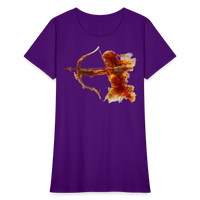 Thumbnail for Women's Mythical Sagittarius T-Shirt - purple