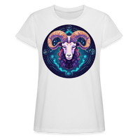 Thumbnail for Women's Magic Capricorn Relaxed Fit T-Shirt - white