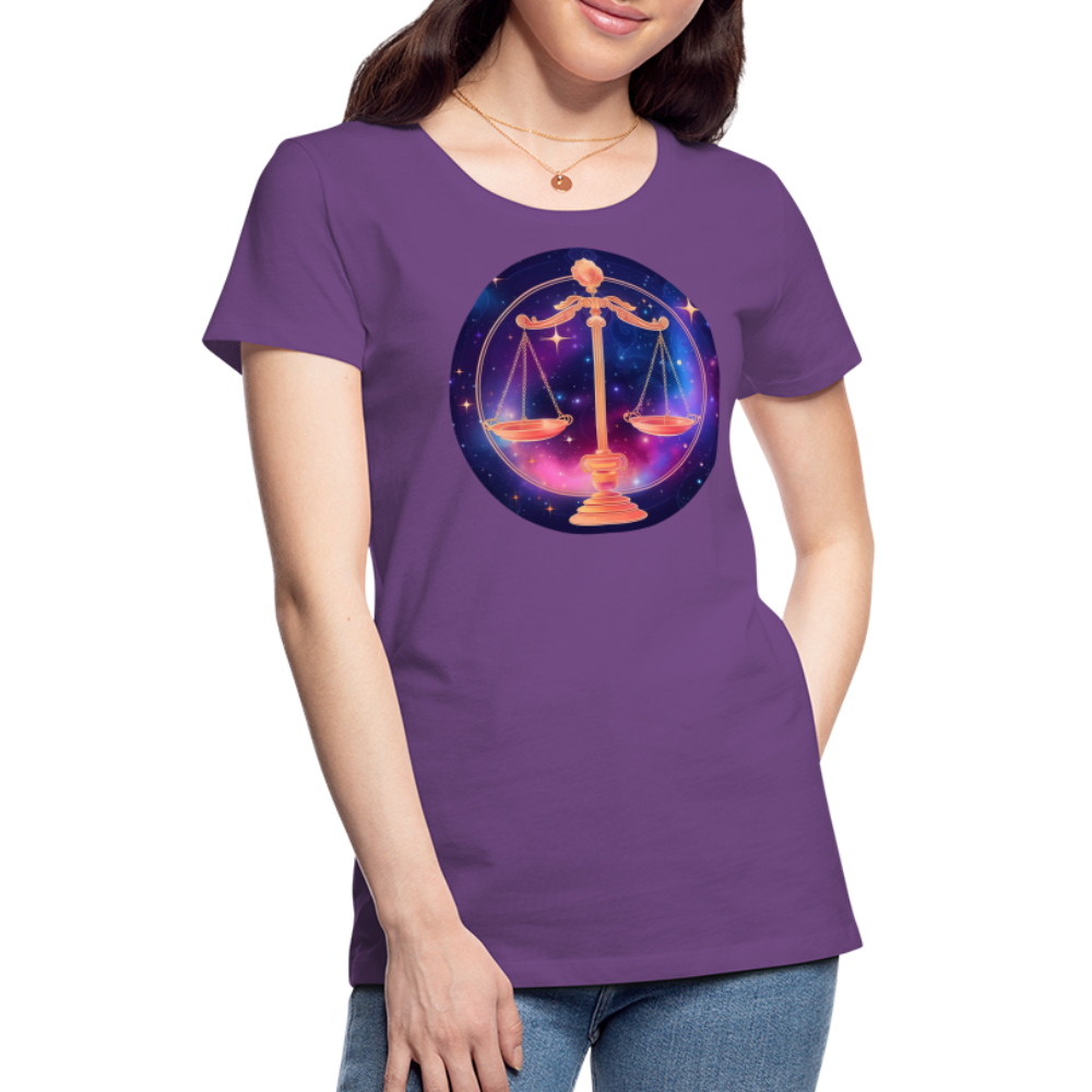 Women’s Magic Libra Premium T-Shirt - purple