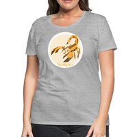 Thumbnail for Women’s Mosaic Scorpio Premium T-Shirt - heather gray