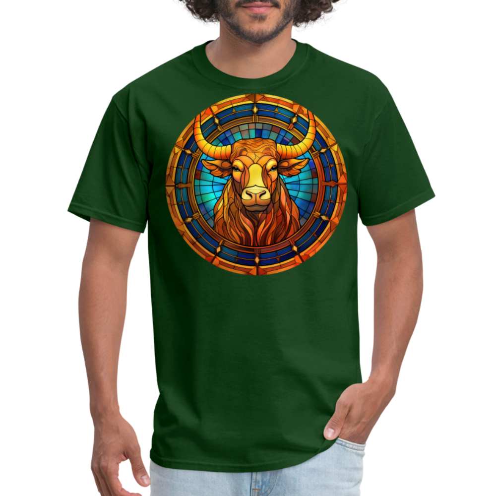 Men's Mosaic Taurus Classic T-Shirt - forest green