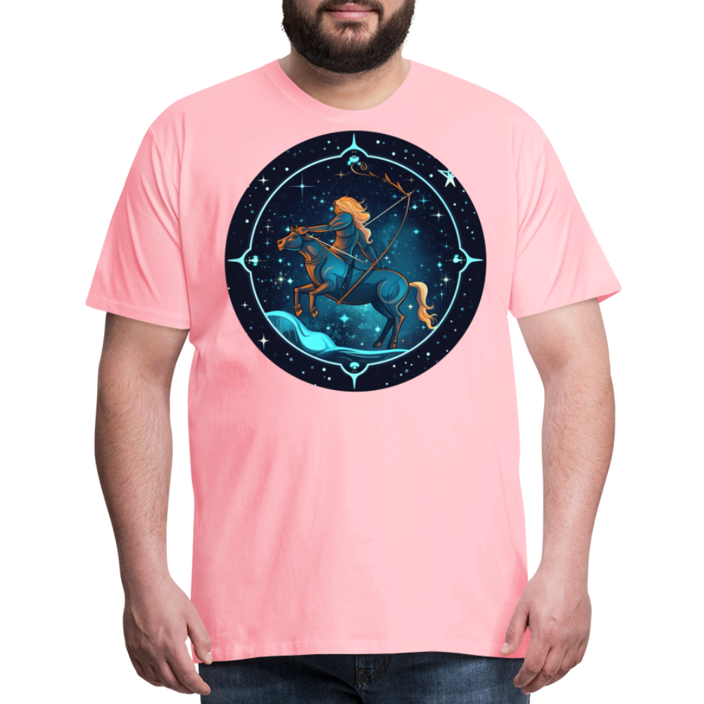 Men's Magic Sagittarius Premium T-Shirt - pink