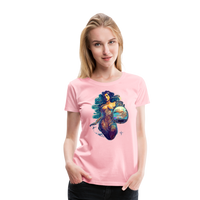 Thumbnail for Women’s Mythical Aquarius Premium T-Shirt - pink