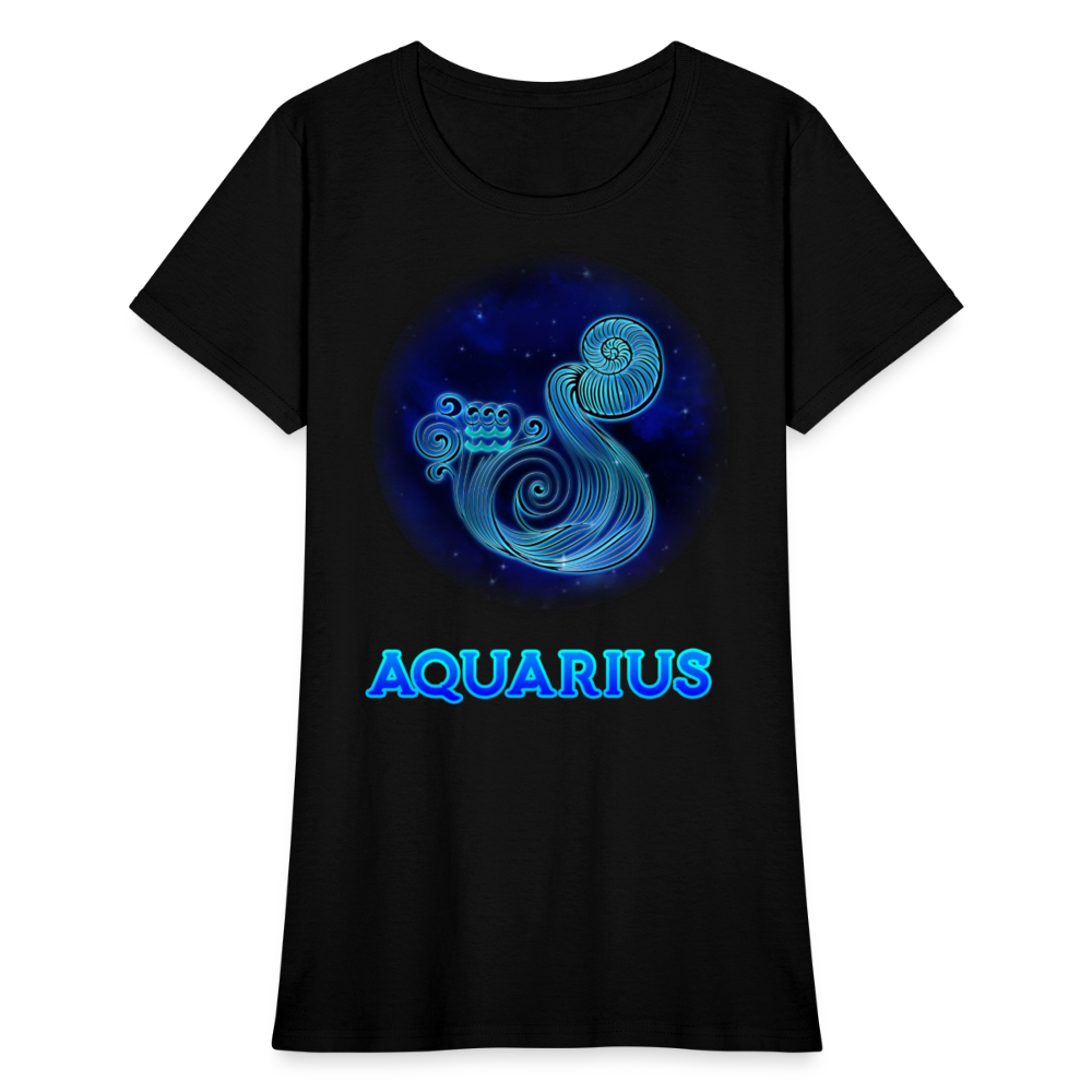 Women's Stellar Aquarius T-Shirt - black