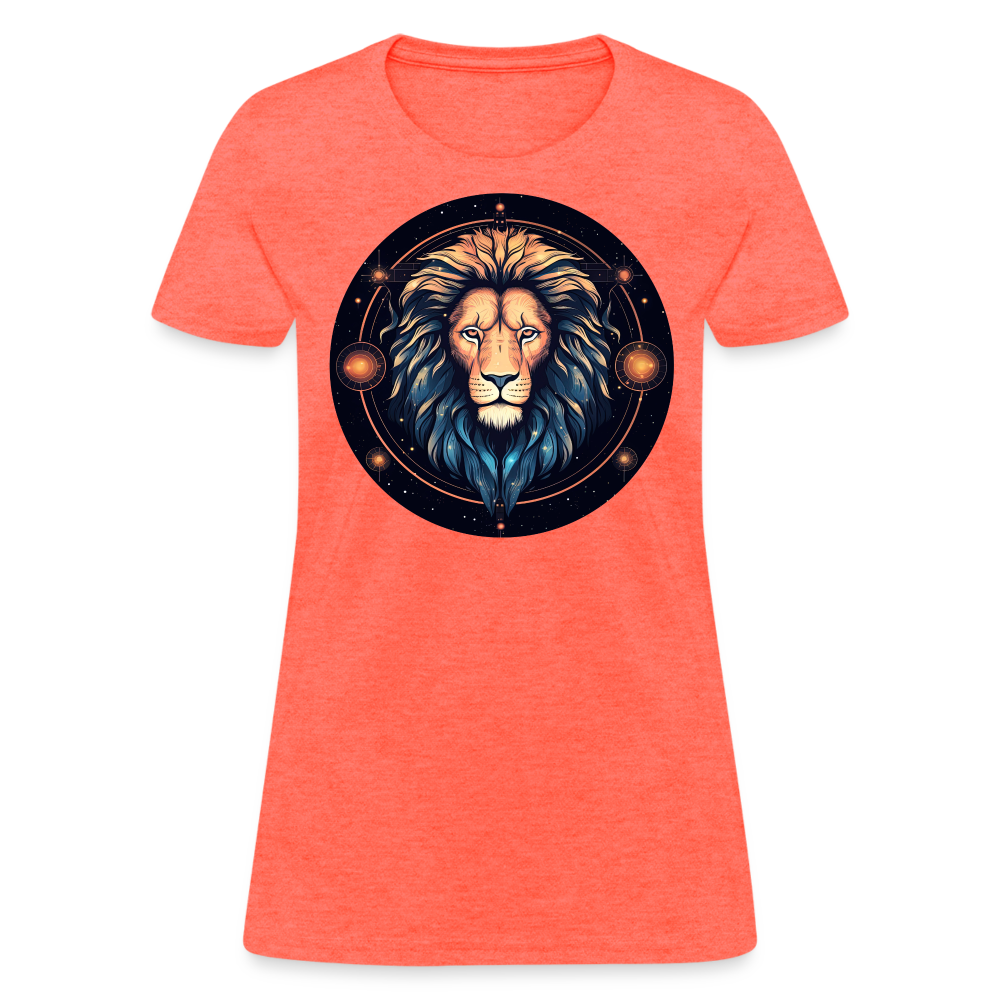 Women's Magic Leo T-Shirt - heather coral