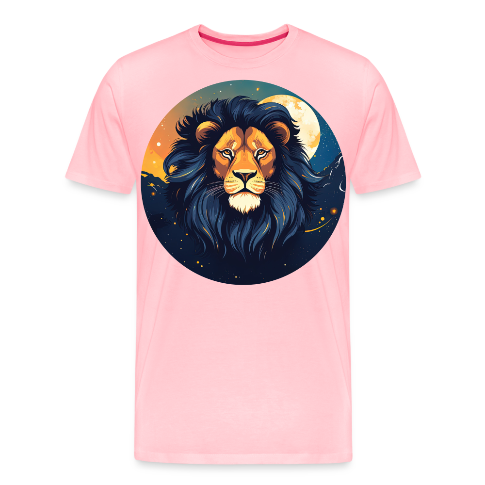 Men's Mystic Leo Premium T-Shirt - pink