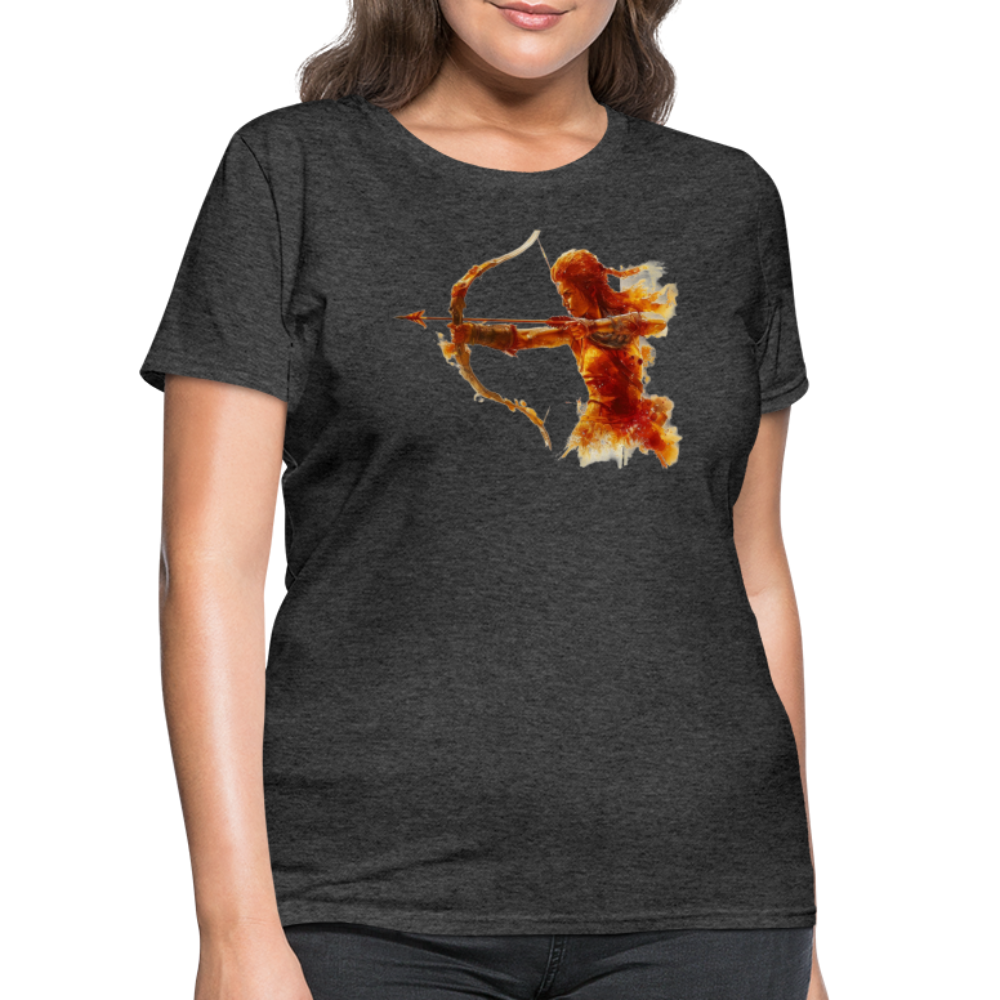 Women's Mythical Sagittarius T-Shirt - heather black