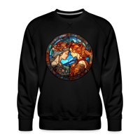 Thumbnail for Men’s Mosaic Gemini Premium Sweatshirt - black