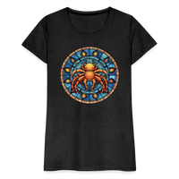 Thumbnail for Women’s Mosaic Cancer Premium T-Shirt - charcoal grey