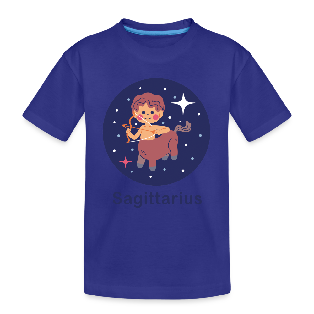 Kid’s Bluey Sagittarius Premium Organic T-Shirt - royal blue