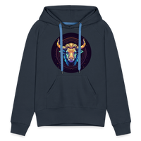 Thumbnail for Women’s Magic Taurus Premium Hoodie - navy