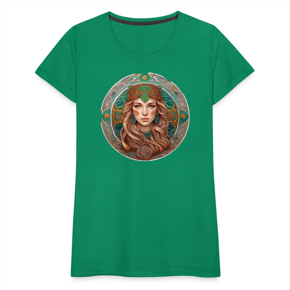 Women’s Mythical Virgo Premium T-Shirt - kelly green