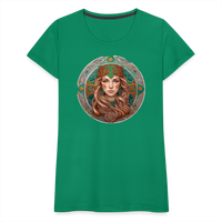 Thumbnail for Women’s Mythical Virgo Premium T-Shirt - kelly green