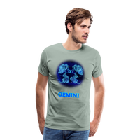 Thumbnail for Men's Gemini Premium T-Shirt - steel green