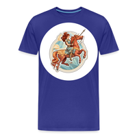 Thumbnail for Men's Symbol Sagittarius Premium T-Shirt - royal blue