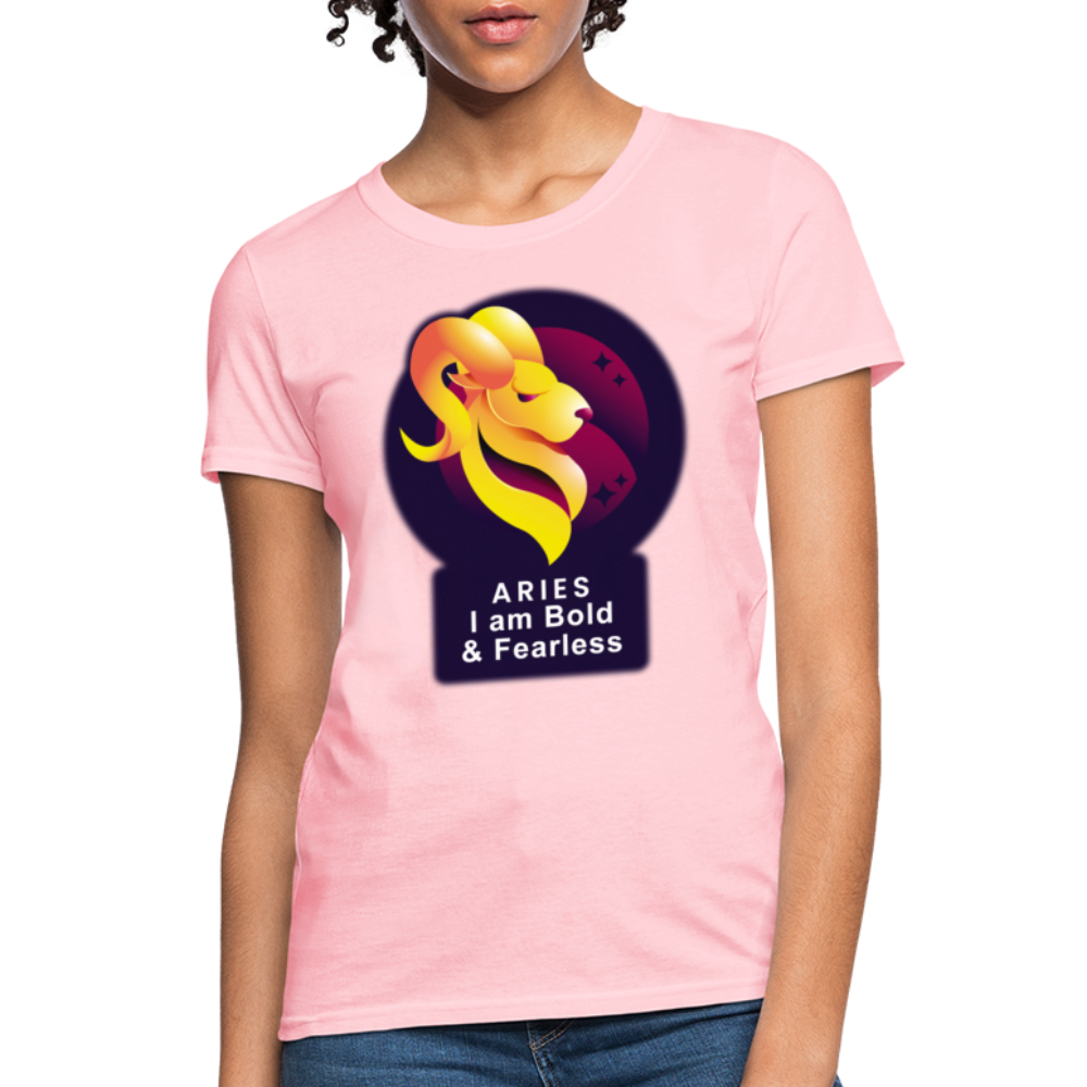 Women's Glow Aries T-Shirt - pink