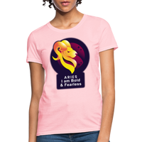 Thumbnail for Women's Glow Aries T-Shirt - pink