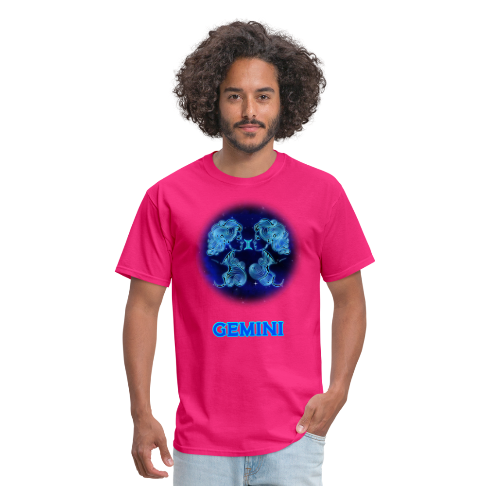 Men's Stellar Gemini Classic T-Shirt - fuchsia