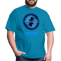 Thumbnail for Men's Stellar Pisces Classic T-Shirt - turquoise