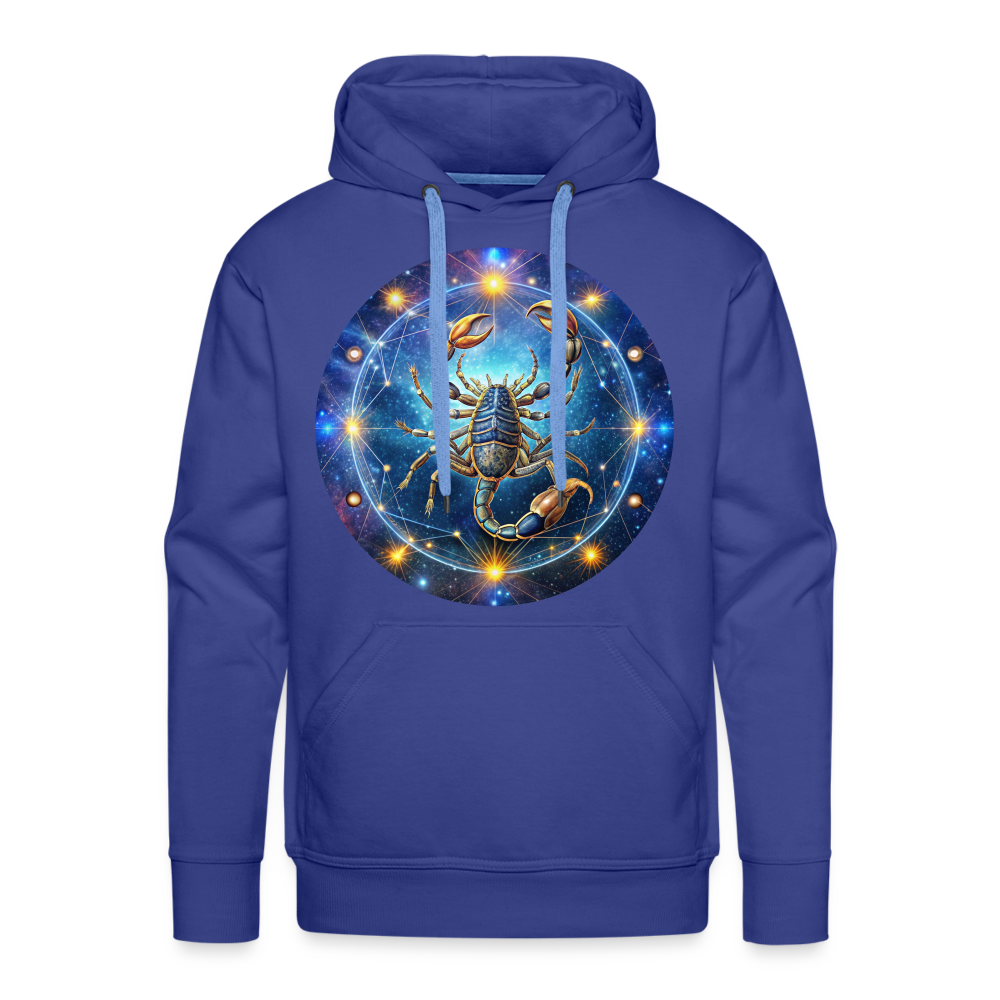 Men’s Symbol Scorpio Premium Hoodie - royal blue