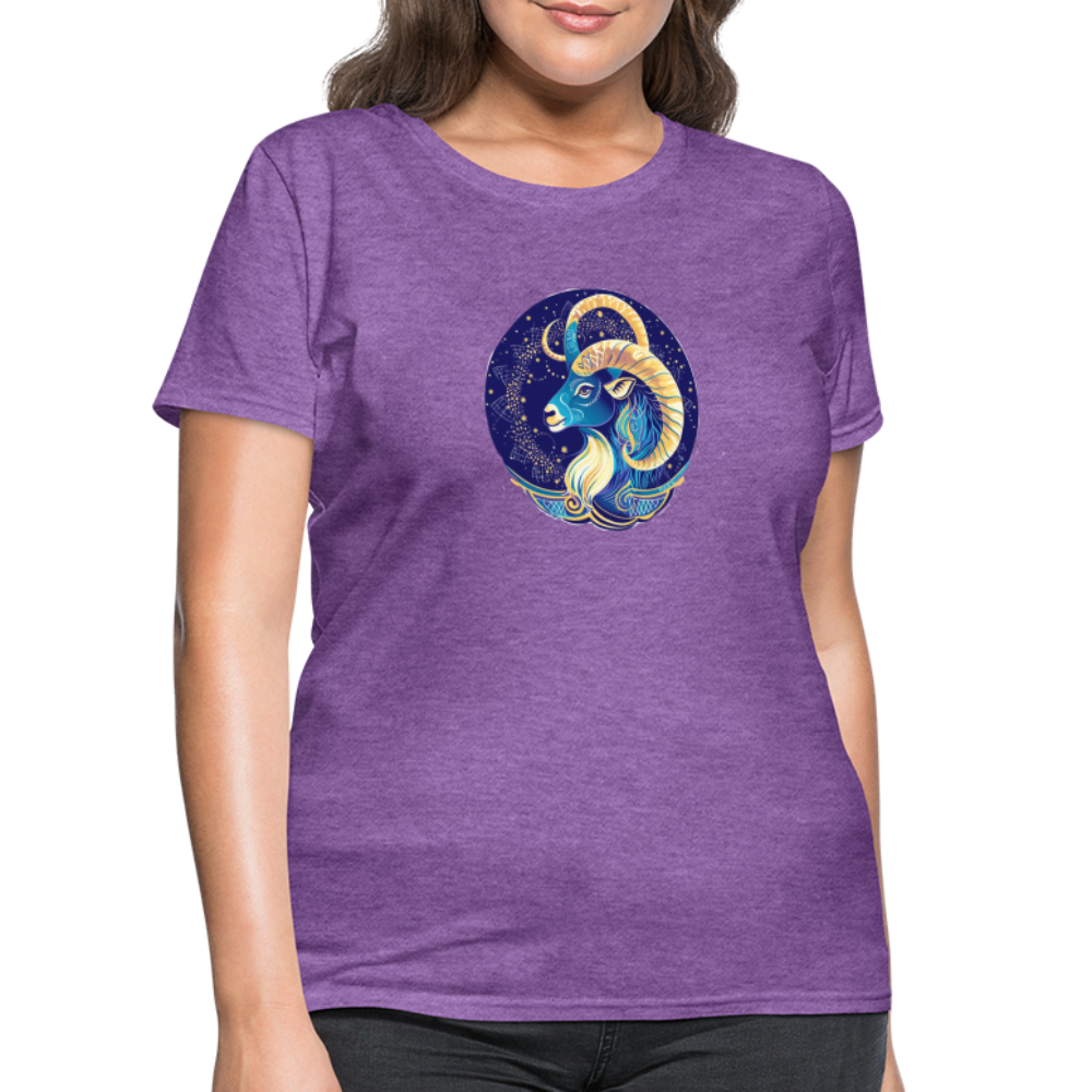 Women's Mythical Capricorn T-Shirt - purple heather