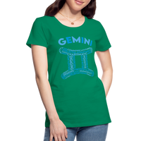 Thumbnail for Women's Power Words Gemini Premium T-Shirt - kelly green