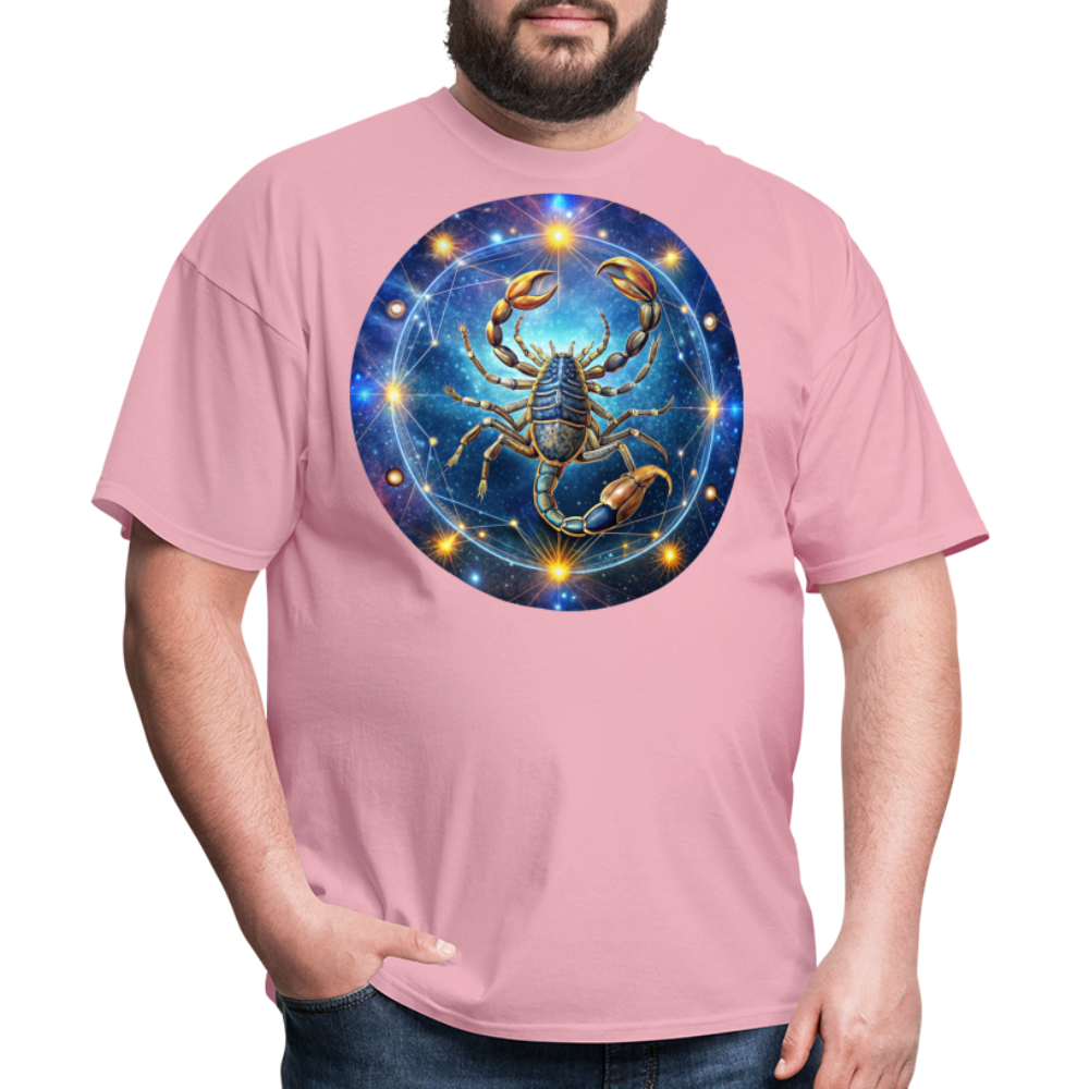 Men's Symbol Scorpio Classic T-Shirt - pink