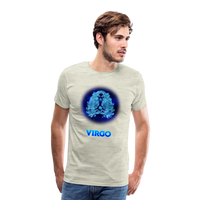 Thumbnail for Men's Virgo Premium T-Shirt - heather oatmeal