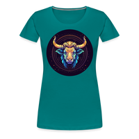 Thumbnail for Women’s Magic Taurus Premium T-Shirt - teal