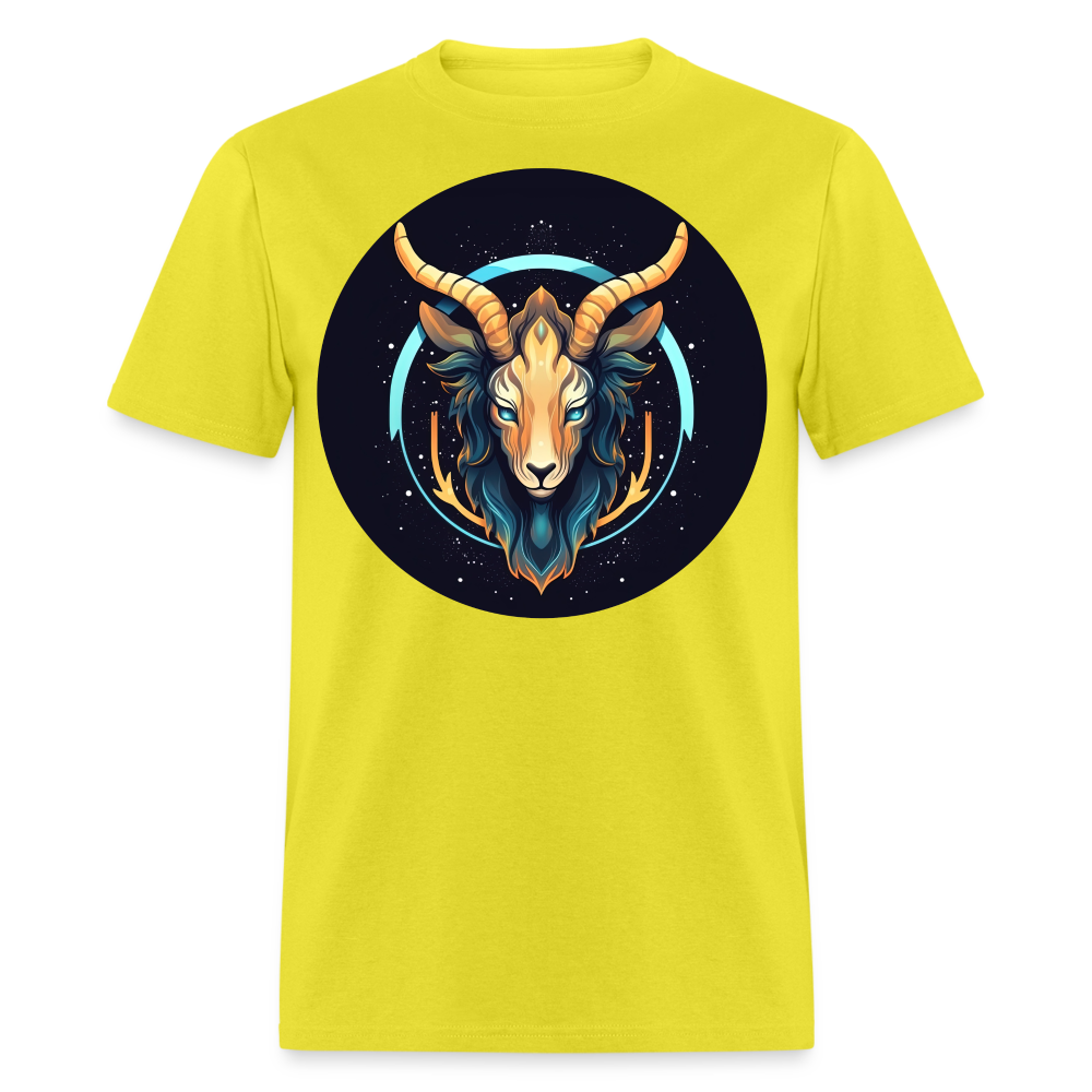 Men's Mystic Capricorn Classic T-Shirt - yellow