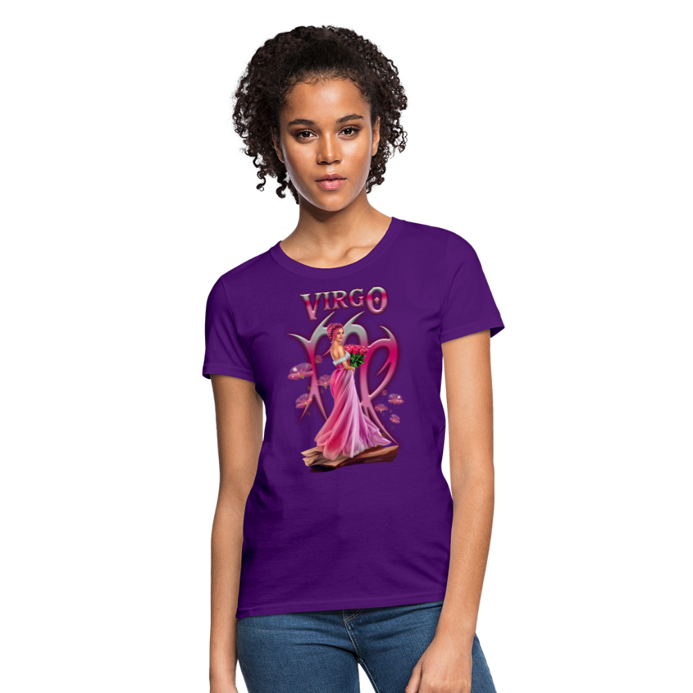 Astral Virgo Women's T-Shirt - purple