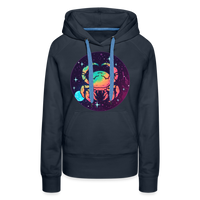 Thumbnail for Women’s Mystic Cancer Premium Hoodie - navy