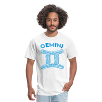 Thumbnail for Men's Power Words Gemini Classic T-Shirt - white