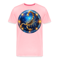 Thumbnail for Men's Mystic Scorpio Premium T-Shirt - pink