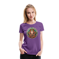 Thumbnail for Women’s Mythical Virgo Premium T-Shirt - purple