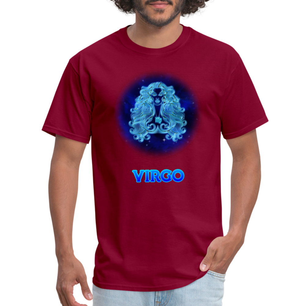 Men's Stellar Virgo Classic T-Shirt - burgundy