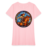 Thumbnail for Women's Mosaic Sagittarius T-Shirt - pink