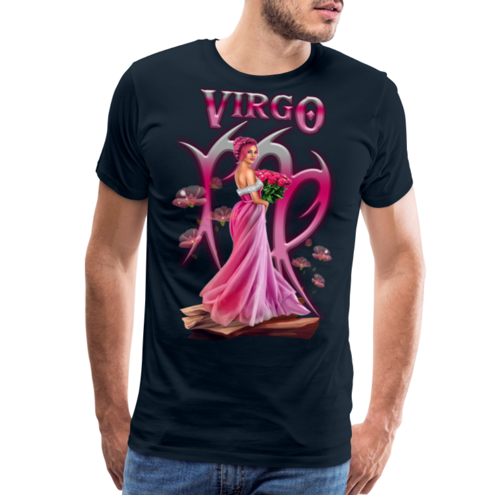 Men's Astral Virgo Premium T-Shirt - deep navy