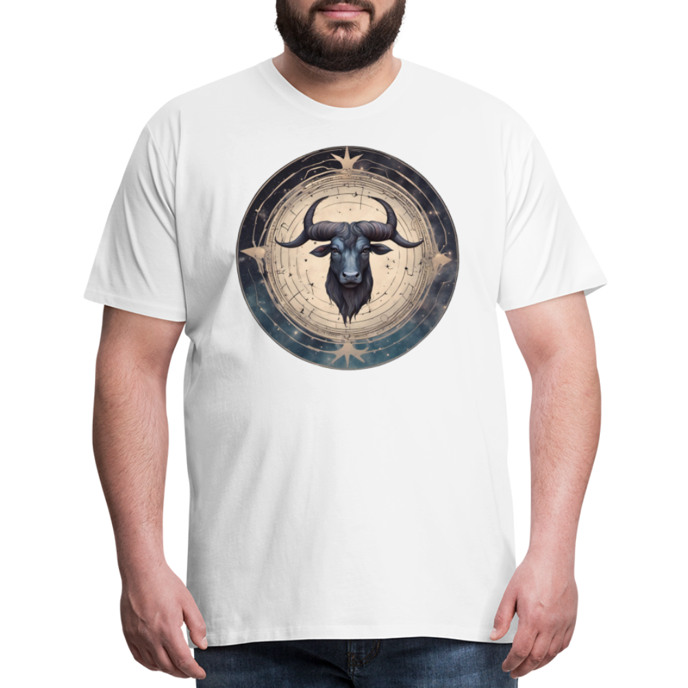 Men's Mythical Taurus Premium T-Shirt - white