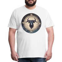 Thumbnail for Men's Mythical Taurus Premium T-Shirt - white