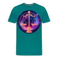 Thumbnail for Men's Magic Libra Premium T-Shirt - teal