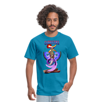 Thumbnail for Men's Astral Capricorn Classic T-Shirt - turquoise