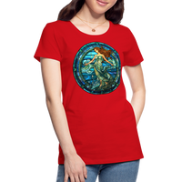 Thumbnail for Women’s Mosaic Aquarius Premium T-Shirt - red