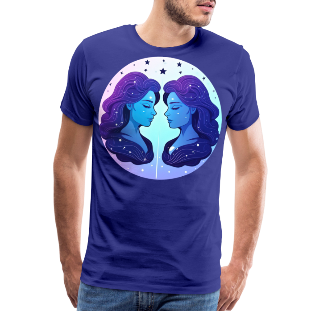 Men's Magic Gemini Premium T-Shirt - royal blue