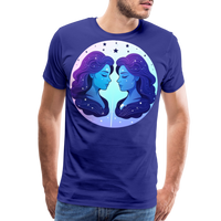 Thumbnail for Men's Magic Gemini Premium T-Shirt - royal blue