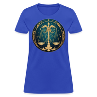 Thumbnail for Women's Mystic Libra T-Shirt - royal blue