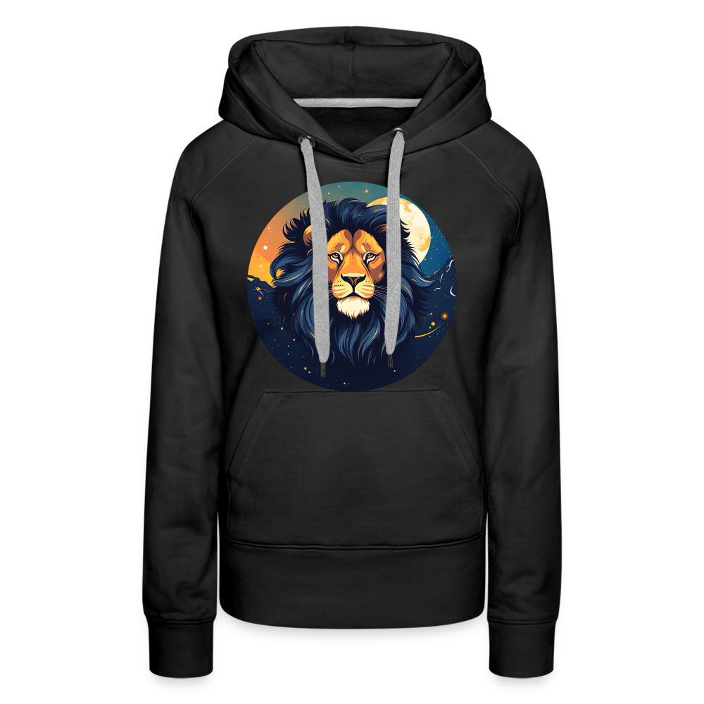 Women’s Mystic Leo Premium Hoodie - black