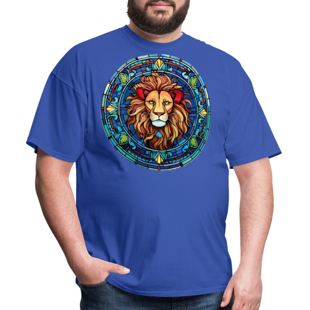 Men's Mosaic Leo Classic T-Shirt - royal blue