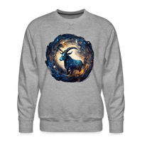 Thumbnail for Men’s Mythical Capricorn Premium Sweatshirt - heather grey